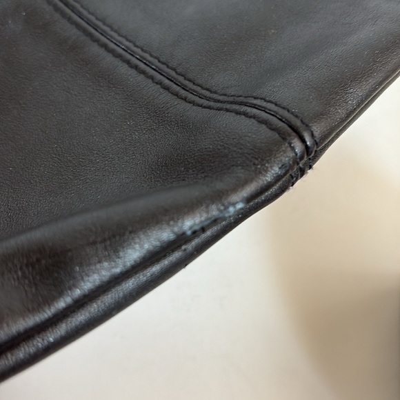 Vintage Liz Claiborne Leather Co. black genuine leather mini purse “After Hours” - Picture 16 of 16